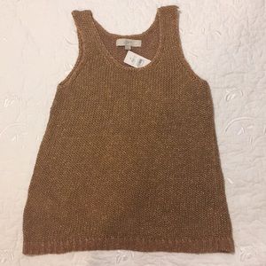 Lovely knit tank top. NWT